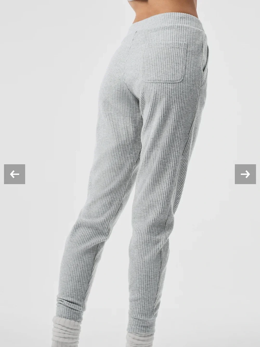ALO Yoga Muse Jogger Sweatpants in Athletic Heather Grey